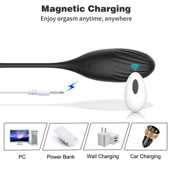 Вибратор Kinky 3 в 1: эрекционное кольцо с массажером простаты, вибратор для пар, виброяйцо Винница - изображение 9