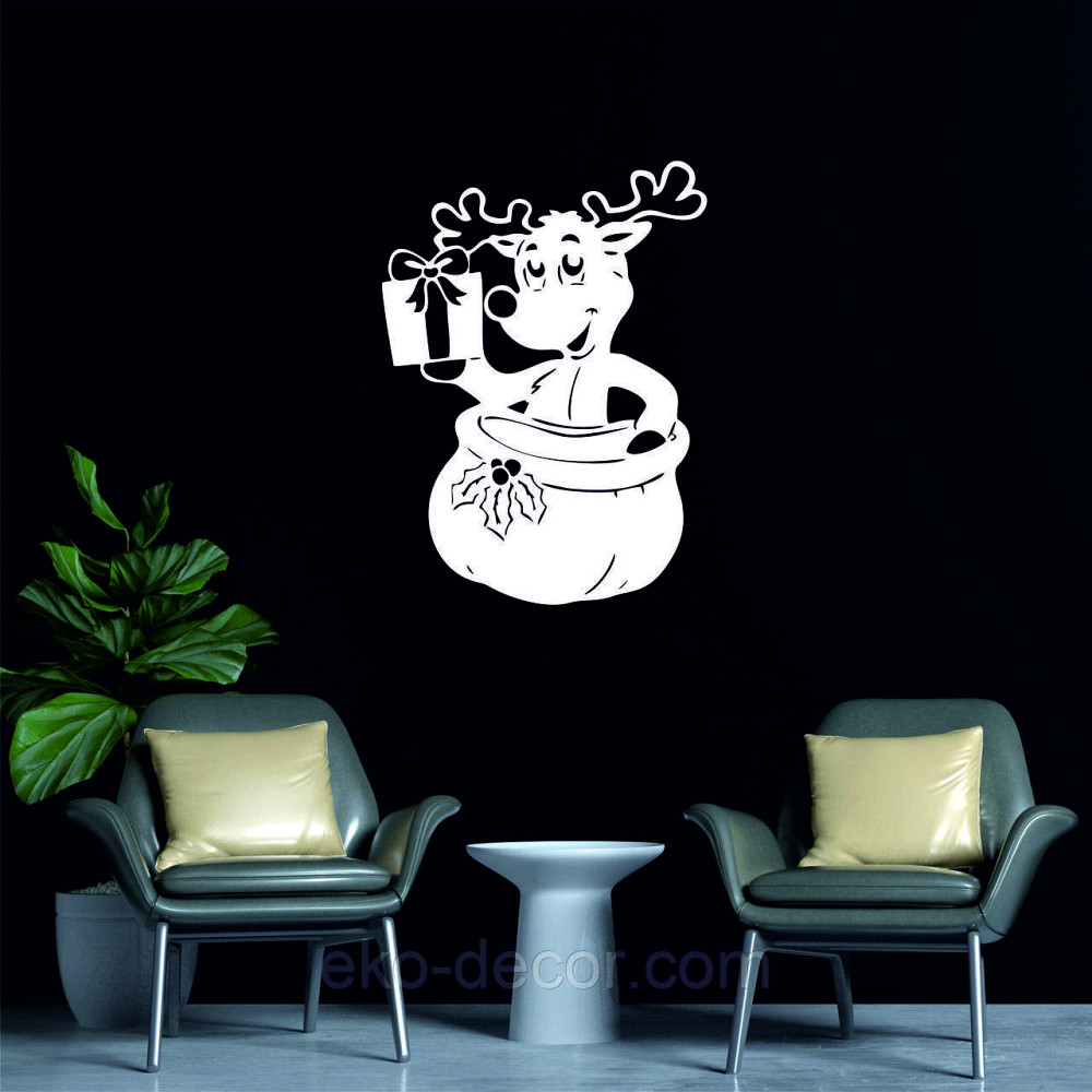 Декоративное настенное Панно «Новый год», Декор на стену 90*65 см Киев - изображение 6