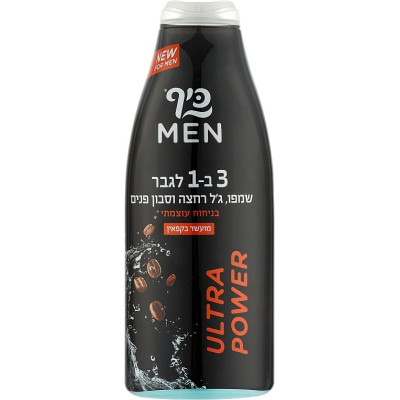 Гель для душа Keff 3в1 Ultra Power 700 мл (7290108356717) Винница - изображение 1