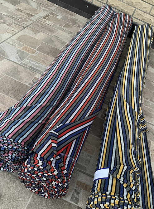 Ткань / опт / розница / трикотаж / полоска / люрекс - от 5 м. Киев - изображение 1