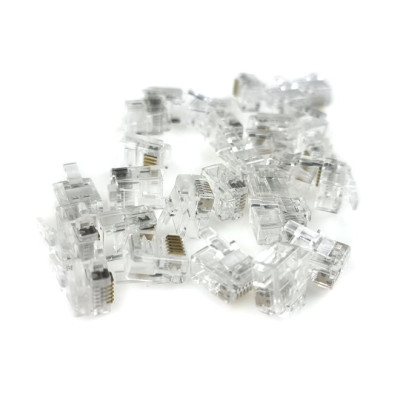 Коннектор RJ12 6P4С, 100шт/пак Kingda (KDPG8005/100) Винница - изображение 1