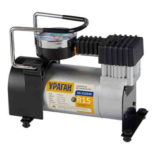 Компрессор Ураган KA-У12040 100psi 12Амп 35л с прикуривателем и переходником Харьков