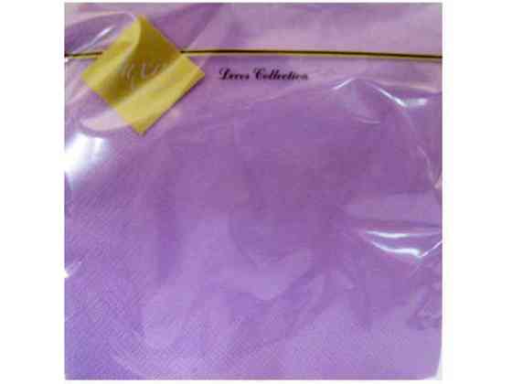 Салфетки бумажные однотонные (ЗЗхЗЗ, 20шт) Luxy Фиолетовая (1 пачка) Харьков