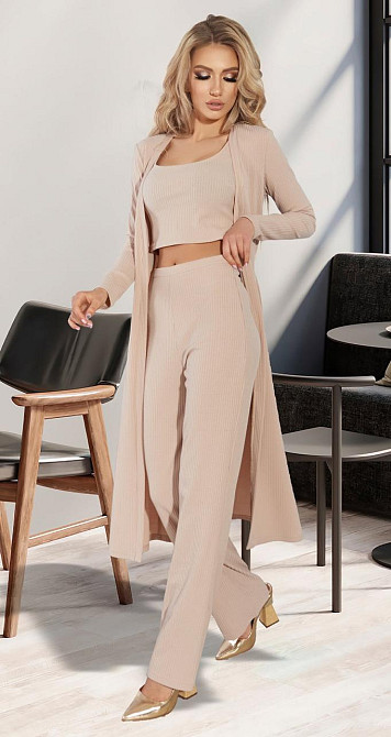 Костюм-трійка з топом (42) Київ - фото 4