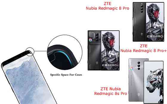 Захисне скло HyperGlass Pro для ZTE Nubia Redmagic 8 Pro, 8 Pro+, 8s Pro – максимальна чутливість та захист Київ