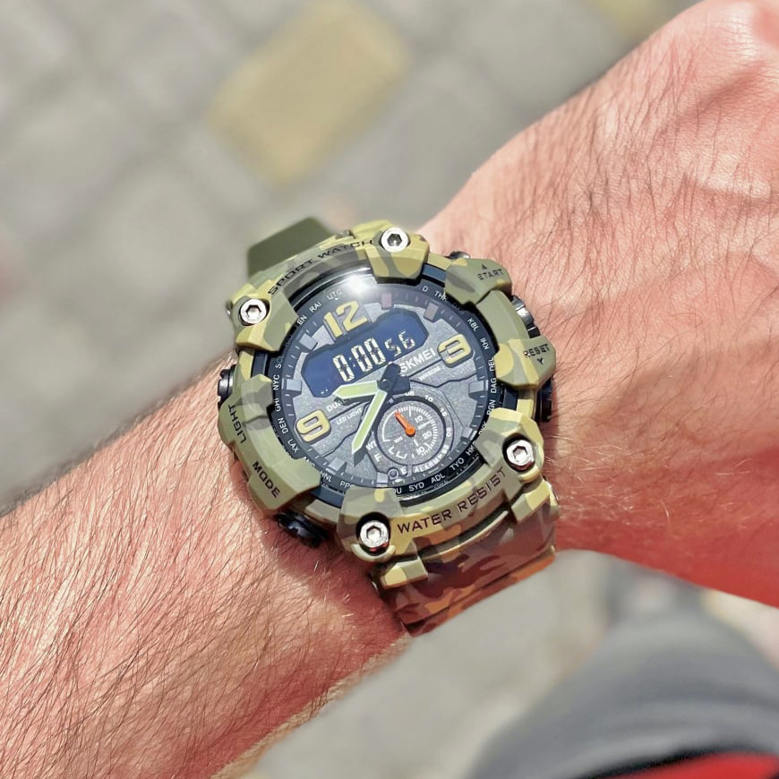 Skmei 1637CMGN Camo Green. SBR Киев - изображение 3