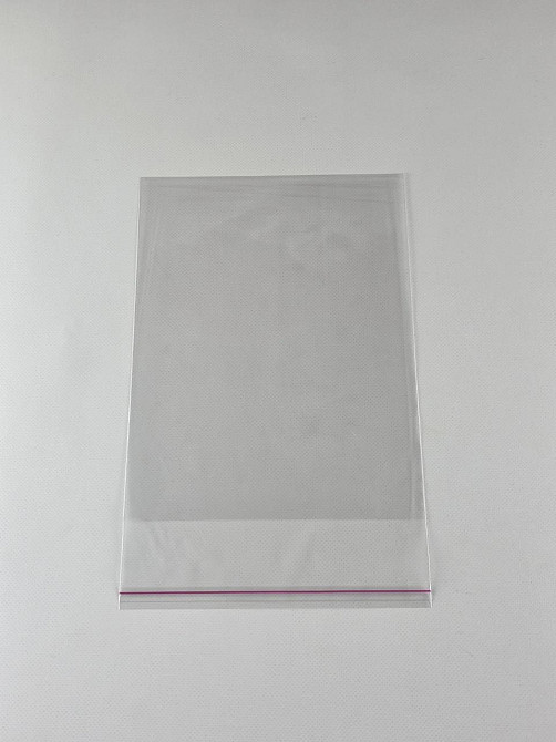 Пакеты БОПП для упаковки прозрачные с клейкой лентой 17*22,5+4\25мк +скотч (1000 шт) Харьков - изображение 1