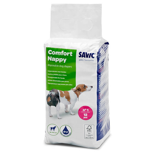 Savic Comfort Nappy САВІК КОМФОРТ НАППІ підгузки для собак Київ - фото 1