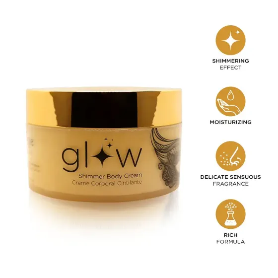 Крем-шимер для тіла Orgie – Glow Shimmering Body Cream (250 мл), чуттєвий аромат, зволоження Львів