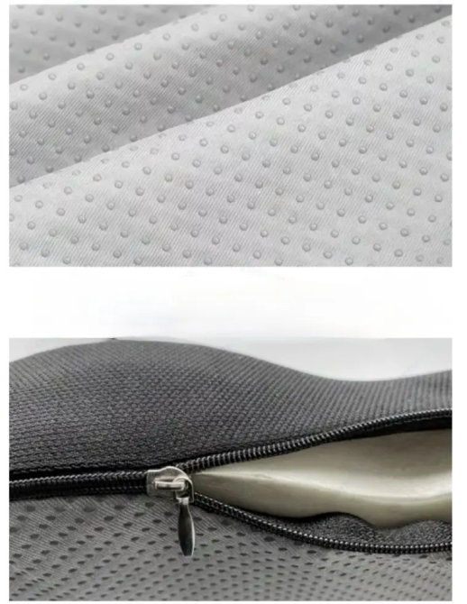 Подушка ергономічна PS 01 з підігрівом для офісу та вдома з ефектом пам'яті Чорний Київ - фото 5