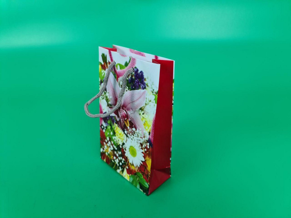 Пакет бумажный подарочный малый 11/18/5(арт М145) (12 шт) Харьков - изображение 1