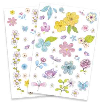 Набір для творчості Djeco Польові квіти наклейки на тіло (DJ09585) Вінниця