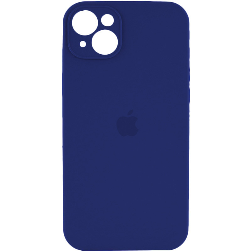 Чохол для iPhone 15 Silicone Full Case, Темно-синій Київ - фото 1