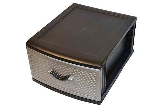 Комод пластиковий Style black (Стиль) 1 ящик 48х38х24 Одеса