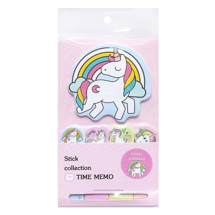 Набор бумажных стикеров Единорог N7-001-4 для заметок Винница - изображение 1