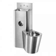 Раковина  Delabie Kompact TC moduł z miską WC stojącą stal nierdzewna satynowa 166600 Киев