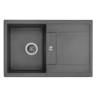 Мийка кухонна GRANADO VALENCIA grafito (gr0709) Вінниця - фото 1