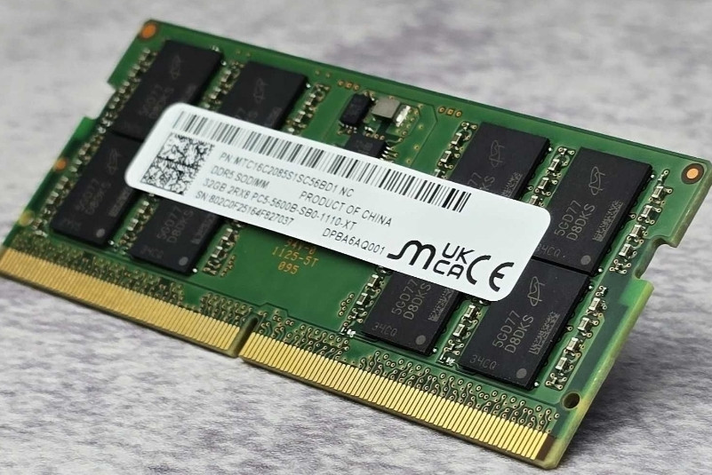 Оперативна пам'ять Micron 32GB So-Dimm DDR5 5600MHz Нова! Харків - фото 1