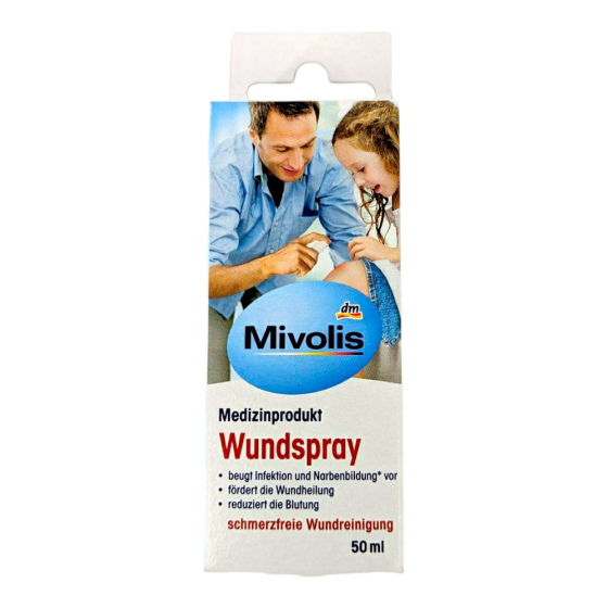 MIVOLIS СПРЕЙ ДЛЯ ЗАГОЄННЯ РАН WUNDSPRAY 50ML Львів