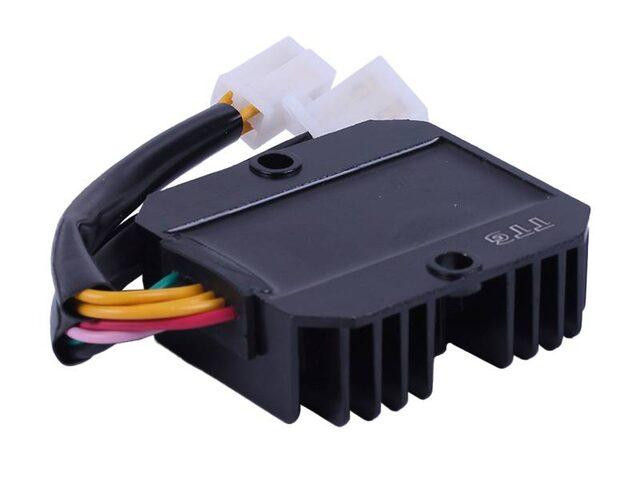 Реле зарядки (2 разъема - 3 + 4 провода) на скутер скутер 4 т 150 Мукачево - изображение 2