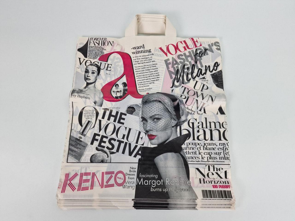 Пакет із петльовою ручкою спр п (40*42)" Мадам"Леоні (25 шт.) Харків - фото 2