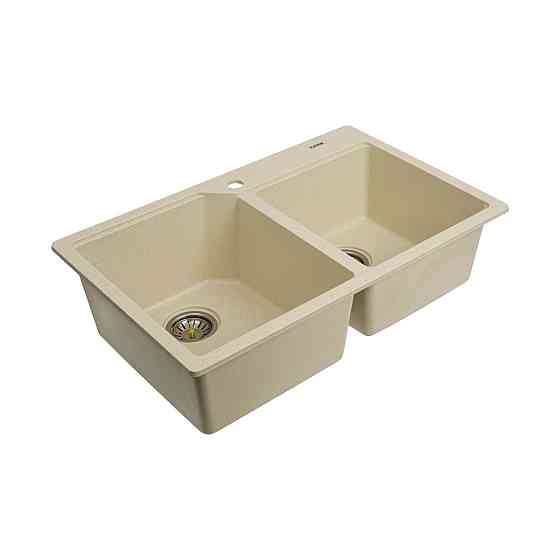 PLATINUM Гранітна мийка для кухні Platinum 7850 HARMONY матова Пісок Київ