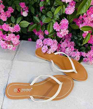 Seastar В'єтнамки жіночі SEASTAR SL61 бежеві (літо, еко-лак) (1838) 36р.37р.40р. Коломыя