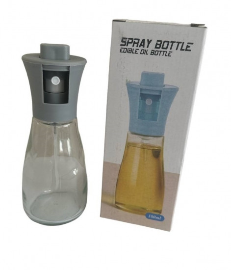 Пляшка для олії 180мл з розпилювачем для оливкової олії, соєвого соусу, вина, оцту Вінниця - фото 2