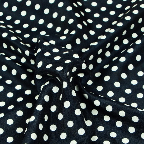 Жіноча блузка в горох чорно-білий Київ - фото 5