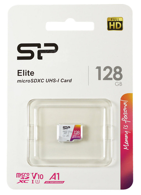 microSDXC (UHS-1 U1) SiliconPower Elite Color 128Gb class 10 A1 V10 Київ - фото 2