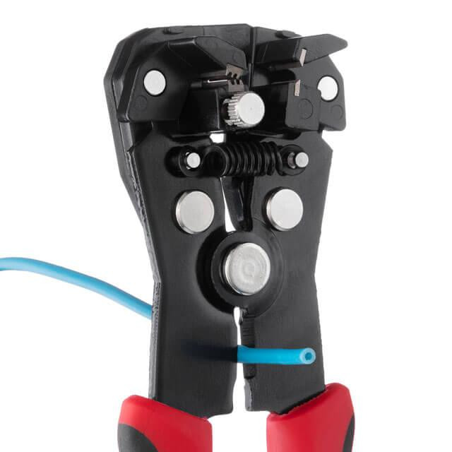 Съемник изоляции, автоматический, 0.2-6 мм2, Cr12MoV, 150 мм, STORM INTERTOOL HT-7022 Киев - изображение 6