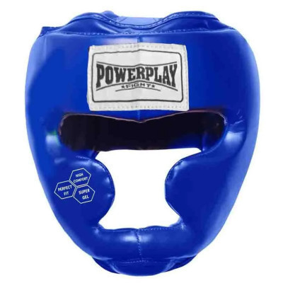 Боксерський шолом PowerPlay 3043 L Blue (PP_3043_L_Blue) Вінниця - фото 1