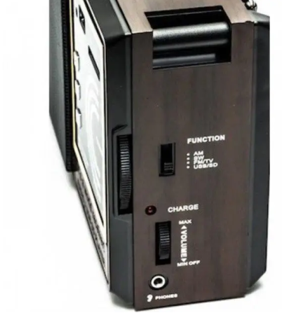 Радіоприймач GOLON RX-9922UAR FM/AM/SW, MP3/WMA, USB/SD, телескопічна антена, портативний Одеса - фото 15