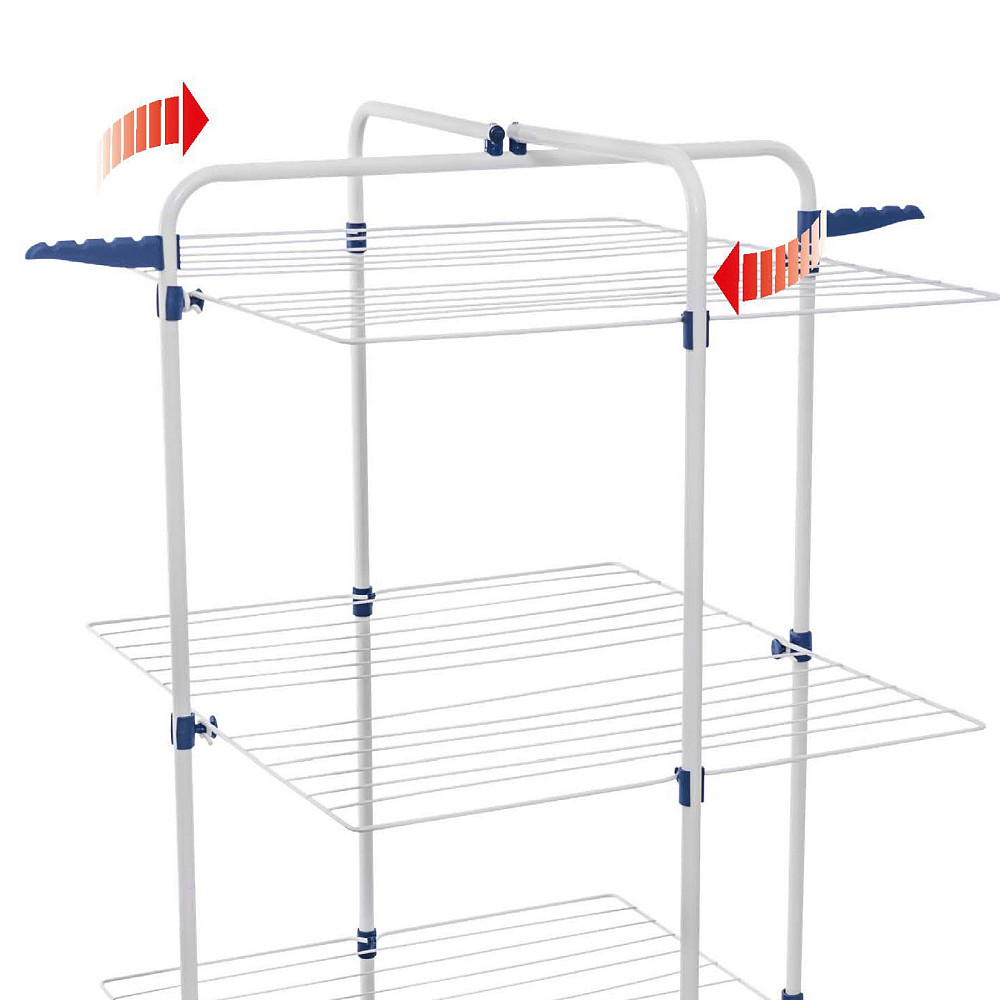 Сушарка для білизни підлогова Casa Si Athletic 3 White (CS92185E04) Київ - фото 3