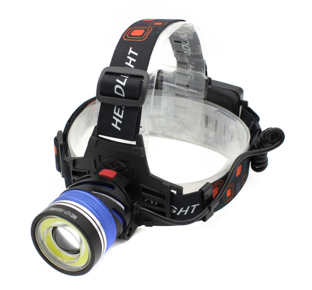 Налобний фонар PL127, Акк., T6 LED, Zoom, автомобільна зарядка Дніпро - фото 5