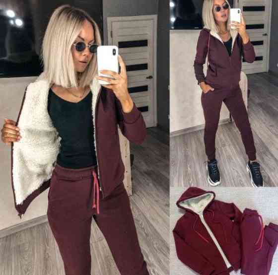 Зимовий спортивний костюм на хутрі "Nord" оптом | Батал Київ