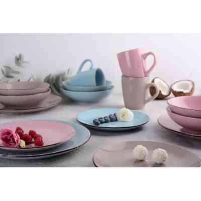 Салатник Limited Edition Terra 650 мл Pink (YF6007-3) Винница