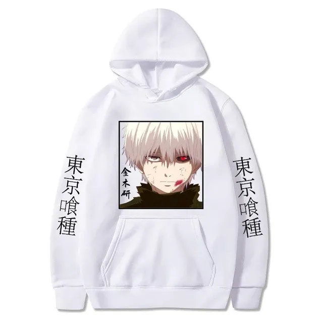 Худи, белая аниме для подростка мальчика 2765867993 размер 160 см Днепр - изображение 1