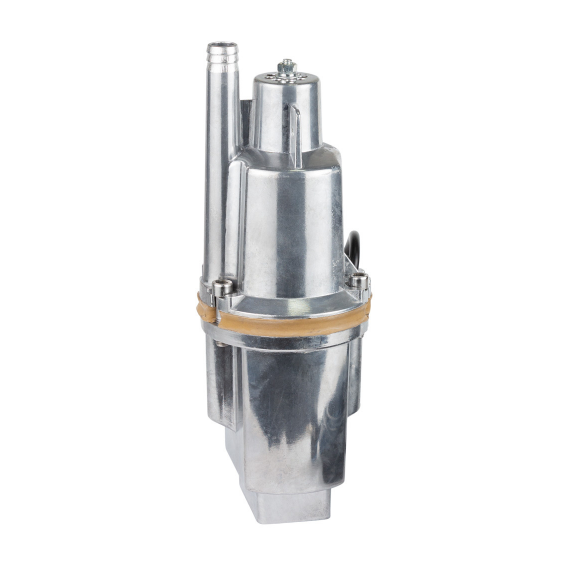 Насос вібраційний верхній забір води 0,25 кВт 75м 18 л/хв d100мм 10м кабелю Wetron Житомир - фото 1