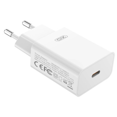 Зарядний пристрій XO L126 20W USB-C PD White (L126_White) Вінниця - фото 2
