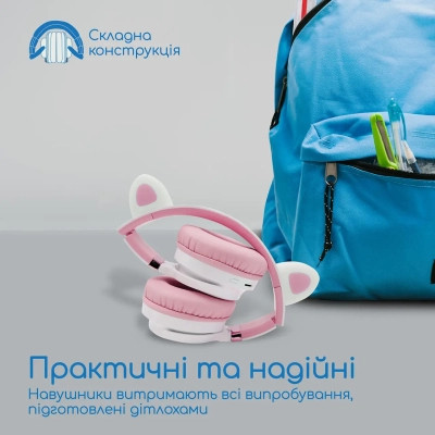 Наушники Promate Panda Bubblegum (panda.bubblegum) Винница - изображение 7