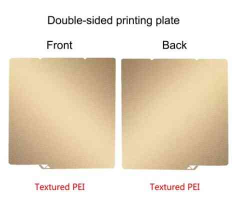 Пружна металева двостороння PEI пластина, 264x276 мм для Anycubic Kobra S1/S1 Combo Build (CUBMAG) Київ