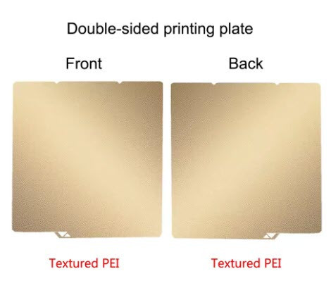 Упругая металлическая двусторонняя PEI пластина , 264x276 мм для Anycubic Kobra S1/S1 Combo Build (CUBMAG) Киев - изображение 1