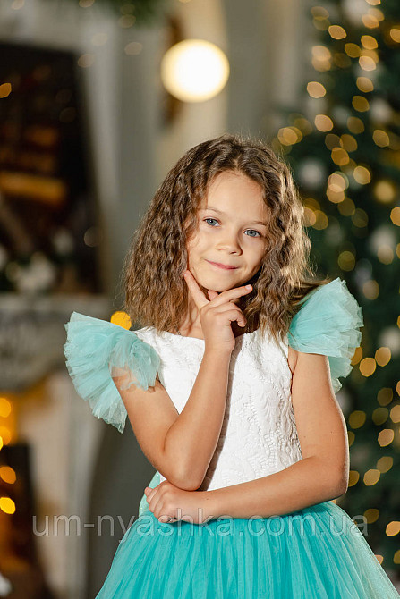 Пышное мятное платье американка2 Кривой Рог - изображение 3