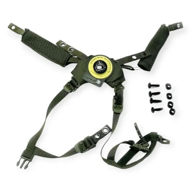 Ремкомплект Wendy для каски Універсальна 4-точкова регульована стропа підборіддя для шолома Одеса - фото 2