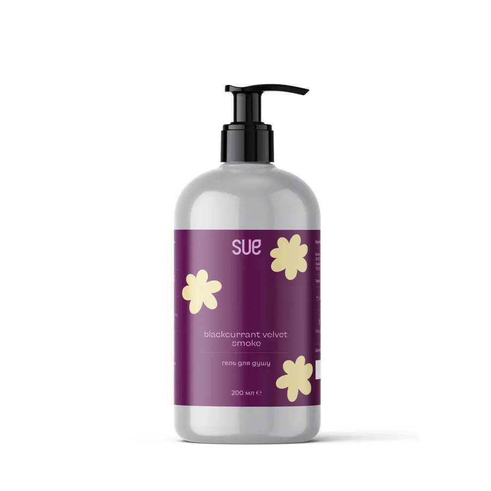 Гель для душа Blackcurrant Velvet Smoke Sue 200 мл Киев - изображение 1