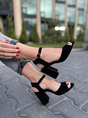 Nivelle Босоніжки жіночі NIVELLE 1897/9510-9544 чорні (літо, замша натуральна) (3709) Коломия