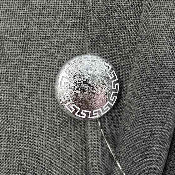 Магниты для штор и гардин Афина 2 шт Серебристый (81-271) Киев