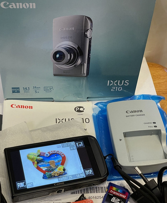 Фотоапарат Canon IXUS 210 Київ - фото 6