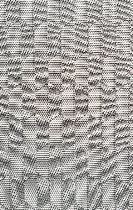 Обои виниловые на флизелине AdaWall Omega1.06х10 геометрия 3д фигуры ромбы полосы серые серебристые  23208-4 Киев - изображение 2